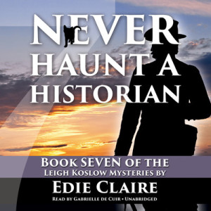 Audiobook cover - Never Haunt a Historian